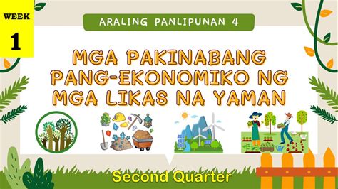 pakinabang pang ekonomiko|Araling Panlipunan .